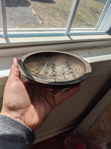 rune offering bowl, viking offering bowl, norse offering bowl, pagan offering bowl, heathen offering bowl, witch offering bowl, runic offering bowl, bindrune offering bowl